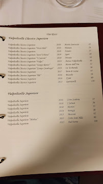 Greppia à Verona menu
