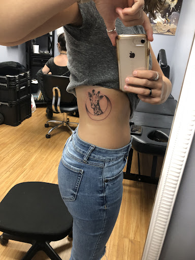 Explore tattoo cuff ideas, creative tattoo ideas in Fairfield, available at Bella Arte Tattoo