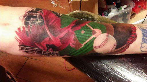 Explore anime tattoos ideas, creative tattoo ideas in Groves, available at Billet Tattoo Studio