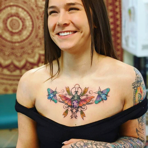 Explore escanor tattoo ideas, creative tattoo ideas in Kenosha, available at Kenosha Tattoo Company