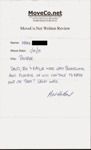Moving Company «MoveCo.Net», reviews and photos, 7000 Independence Pkwy #160, Plano, TX 75025, USA