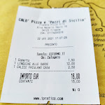 Photo n°2 de l'avis de Elena.u fait le 25/10/2021 à 21:17 sur le  Pizzeria Calo' - Pizza e Pezzi di Sicilia à Trieste