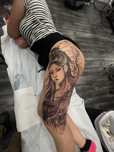 Explore sick tattoo ideas for guys, creative tattoo ideas in Garden Grove, available at Red Blossom Art Studio