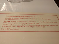 Berberè Pizzeria à Verona menu