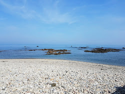 Port du Hable Beach'in fotoğrafı geniş bir kıyı şeridi ile birlikte