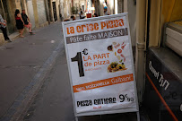 Pizzas à emporter La Crise Pizza à Montpellier (le menu)