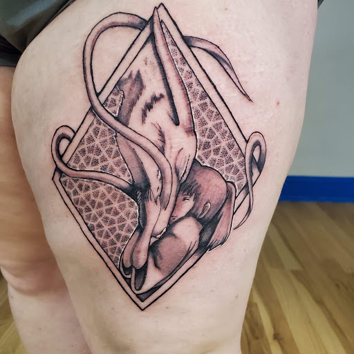 Explore patriot tattoo ideas, creative tattoo ideas in Ocean Springs, available at Heart & Daggers Tattoo Studio LLC