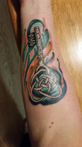 Explore kokushibo tattoo ideas, creative tattoo ideas in Casper, available at Electric Hare Tattoo