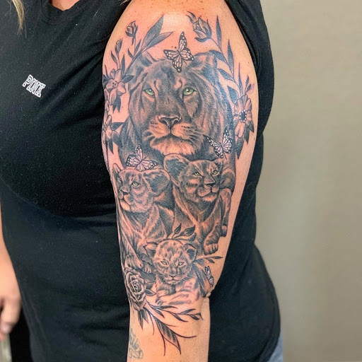 Explore tattoo ideas sleeve male, creative tattoo ideas in Mesa, available at Club Tattoo