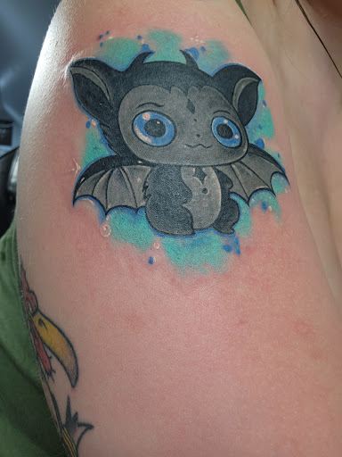 Explore film tattoo ideas, creative tattoo ideas in Spokane, available at Sweet Inks & Cool Peeps