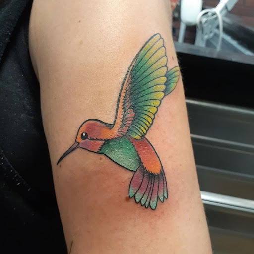 Explore small tattoo ideas on shoulder, creative tattoo ideas in Utica, available at Beyond The Chair Tattoo Studio - Shelby Township