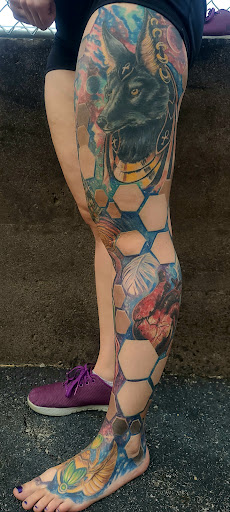 Explore witcher tattoo ideas, creative tattoo ideas in Columbus, available at Unicorn Fairy Princess Magic Tattoos with Sprinkles on Top