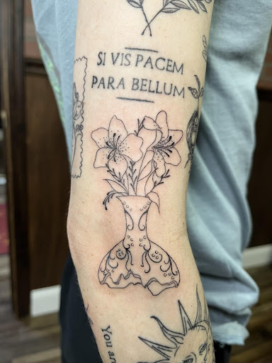 Explore tattoo ideas footprints, creative tattoo ideas in Malvern, available at NeckBoneInk Tattoo&Gallery