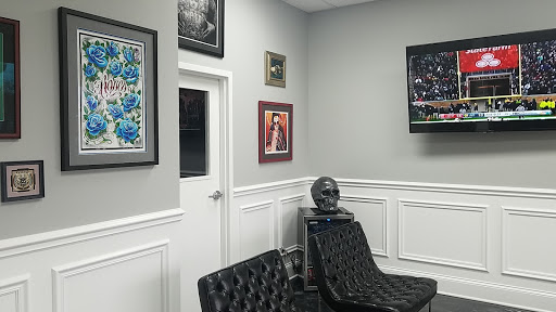 Explore tattoo ideas men upper arm, creative tattoo ideas in Warrenville, available at UpRise Tattoos