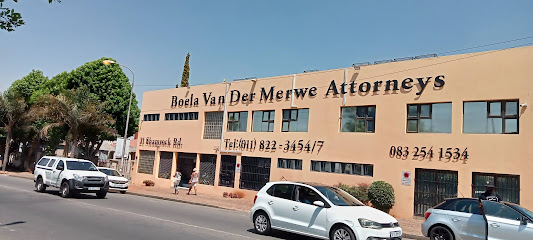 Boela Van Der Merwe Attorneys