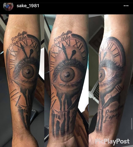 Explore banjo tattoo ideas, creative tattoo ideas in Sioux Falls, available at Starry Eyed Studio