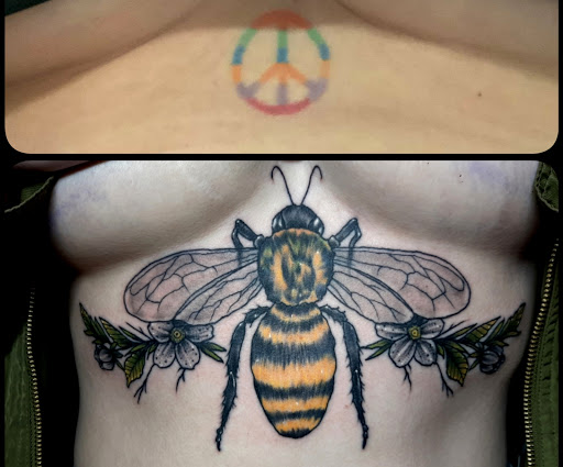 Explore small outdoor tattoo ideas, creative tattoo ideas in Lakeview, available at Backwoods Tattoo Studio