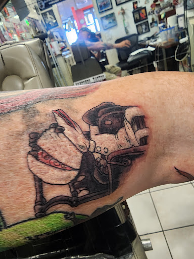 Explore circle tattoo cover up ideas, creative tattoo ideas in Glendale, available at Sketches Tattoo