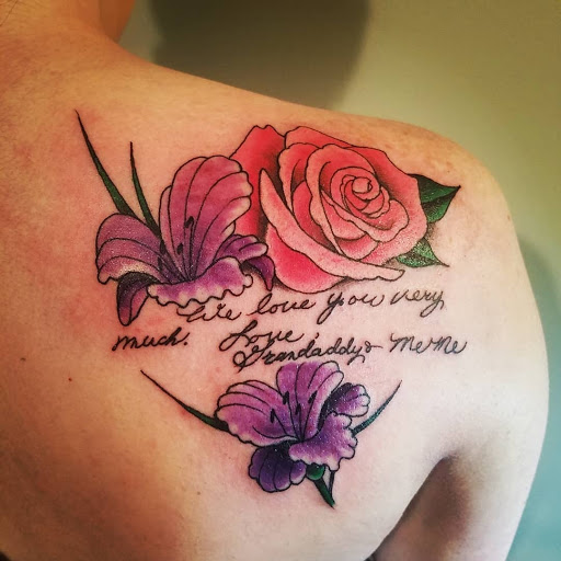 Explore tattoo ideas for girls, creative tattoo ideas in Calhoun, available at A Sailors Grave Tattoo Parlor