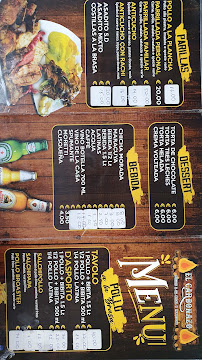 Menu / carte de El Carbonazo De Baggio à Milan