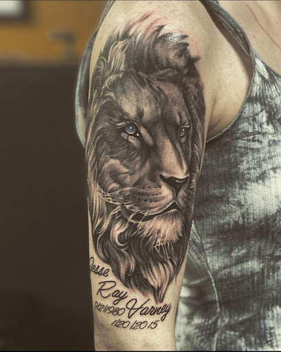 Explore breast tattoo cover up ideas, creative tattoo ideas in Stevens Point, available at Black Rabbit Tattooing