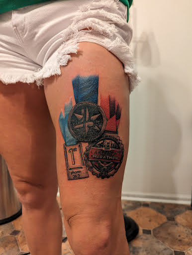 Explore tattoo ideas on the shoulder, creative tattoo ideas in Hebron, available at Explosive Ink Tattoo