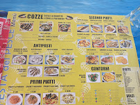 Restaurant de fruits de mer FESTA DEL PESCE by Cooperativa Pescatori à Bibione (le menu)