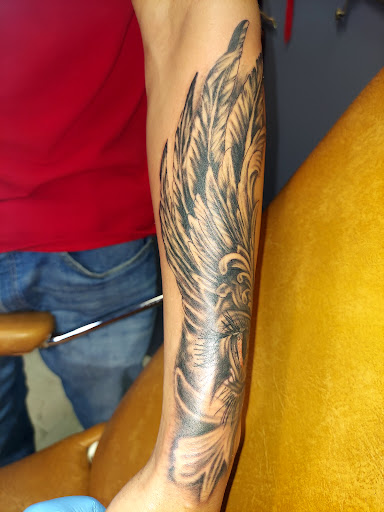 Explore usmc tattoo ideas, creative tattoo ideas in Odessa, available at Little Dragon Tattoos Studio