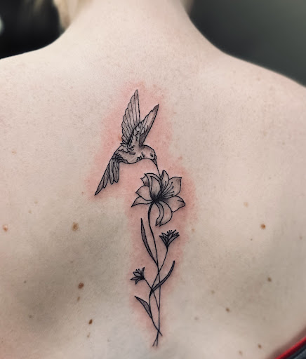 Explore never give up tattoo ideas, creative tattoo ideas in Holmen, available at Driftless Tattoo and Art LLC