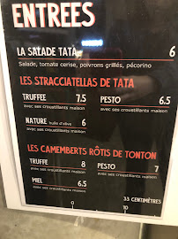 Menu / carte de Les 500 à Toulouse