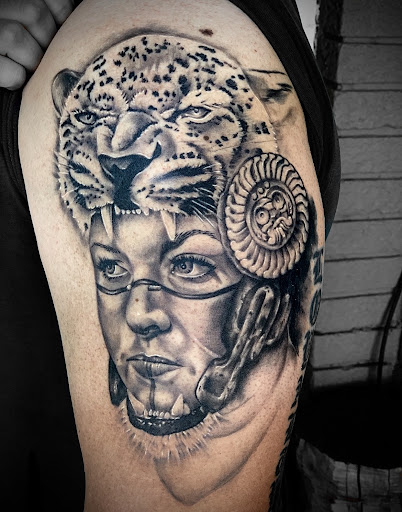 Explore easy leg tattoo ideas, creative tattoo ideas in Amarillo, available at The Studio