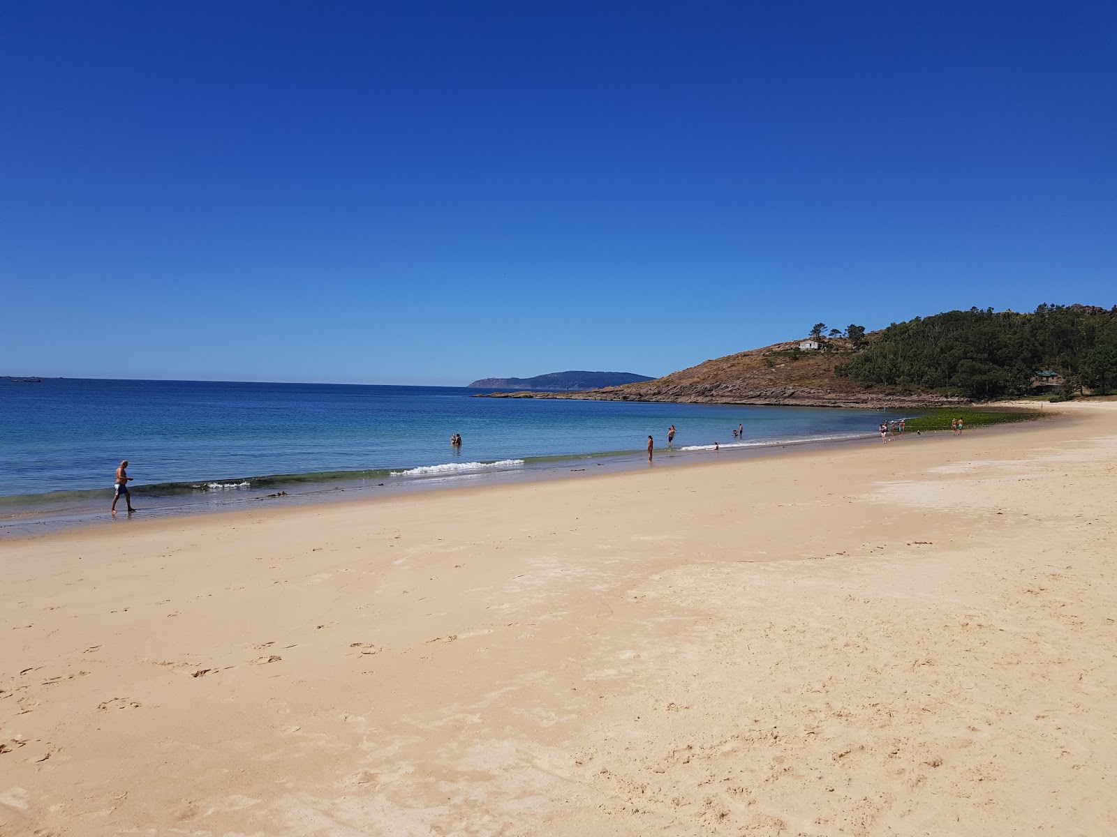 Fotografie cu Praia de Gures cu golful spațios