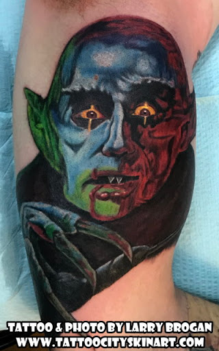 Explore fine line tattoo ideas for guys, creative tattoo ideas in Lockport, available at Tattoo City by Larry Brogan