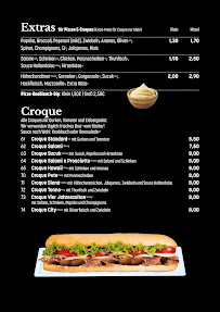 Malik Pizza à Hamburg carte