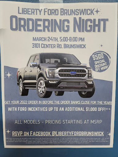 Ford Dealer «Liberty Ford Brunswick», reviews and photos, 3101 Center Rd, Brunswick, OH 44212, USA