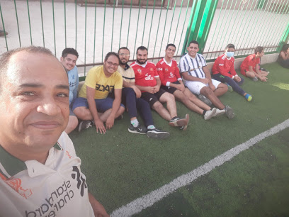 ملعب كرة القدم بالساحة الشعبية ببني سويف