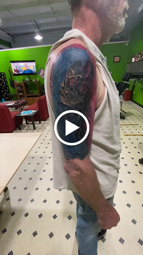 Explore lower arm half sleeve tattoo ideas, creative tattoo ideas in Evansville, available at Ink Therapy 101