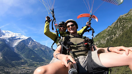 Speedriding and Paragliding Tandem