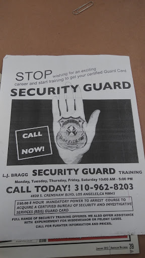 L.J Bragg Security Training