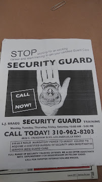 L.J Bragg Security Training - Photo 2 - Car repair in Los Angeles, CA, Torrance