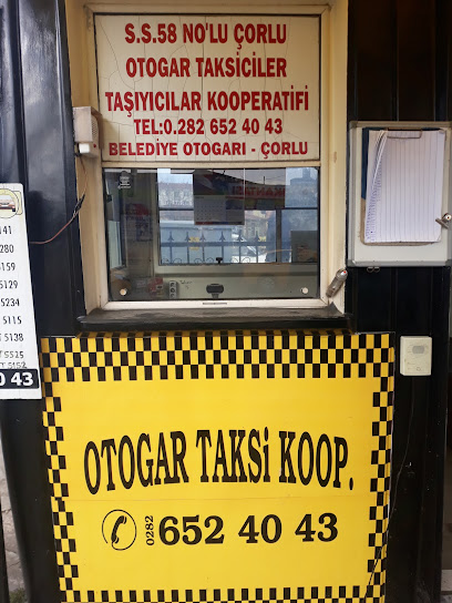 Çorlu Otogar Taksi koop.