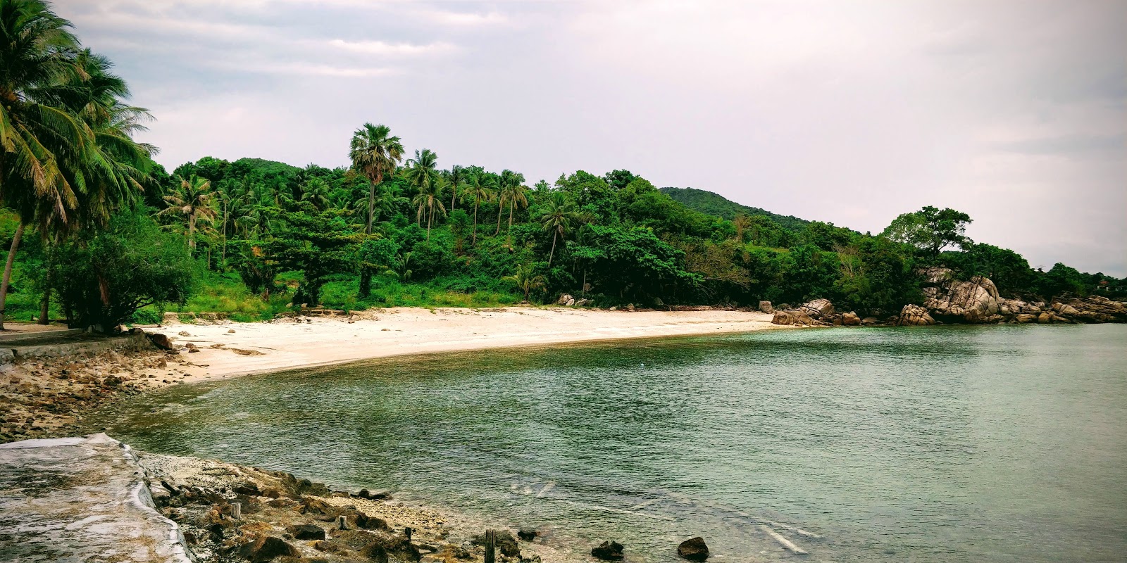 Haad Tien Beach的照片 带有直岸