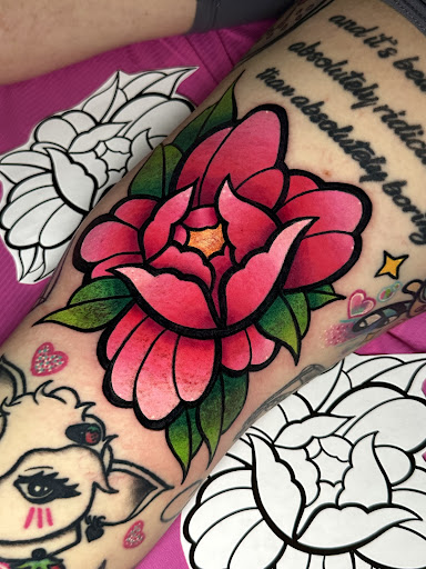 Explore infinity tattoo ideas for couples, creative tattoo ideas in Greensboro, available at Mew Tattoo