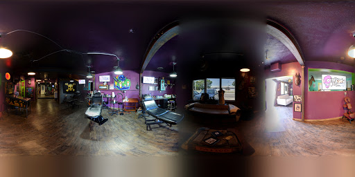 Explore demon tattoo ideas, creative tattoo ideas in Springfield, available at Outkast Tattoo Co