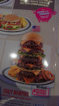 Hamburger du Restaurant américain Memphis - Restaurant Diner à Villeneuve-d'Ascq - n°15