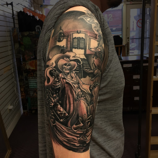 Explore tattoo ideas for ladies back, creative tattoo ideas in Eureka Springs, available at Sailors Luck Tattoo