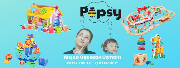 Popsy Oyuncak - Eğitici Ahşap Oyuncak