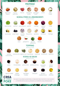 NUI POKE SUSHI à Castelnovo ne' Monti carte
