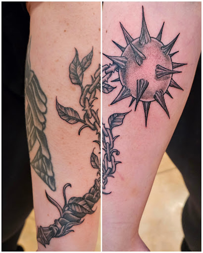 Explore honor tattoo ideas, creative tattoo ideas in Albuquerque, available at Tiger Wraith Tattoo