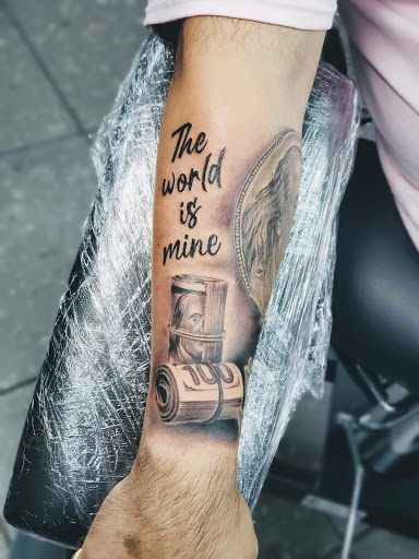 Explore barbed wire tattoo cover up ideas, creative tattoo ideas in Rio Grande City, available at RG INK